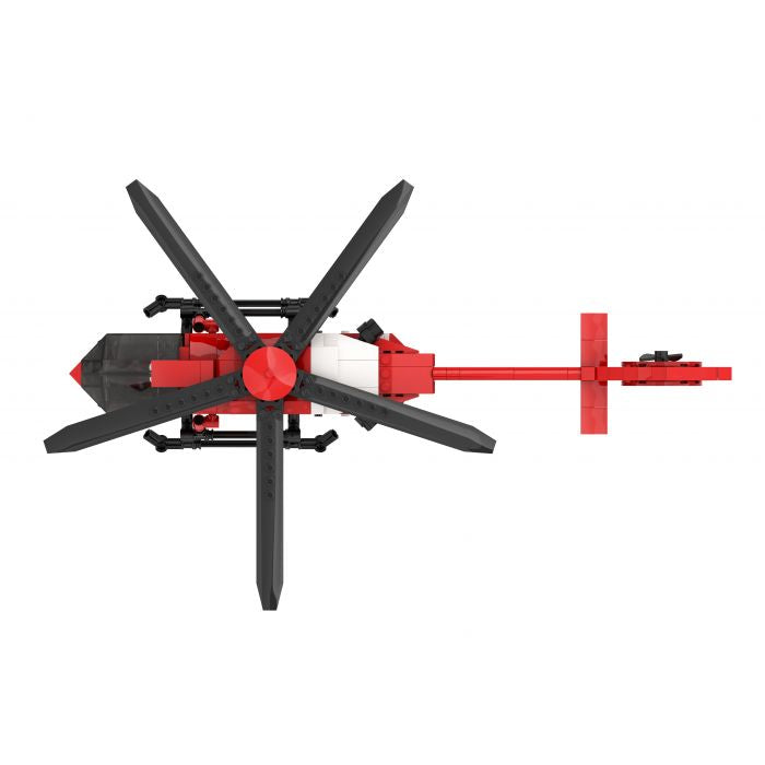 ACE Airbus H145 D3 Rega Hubschraubermodell – 40,8 × 25,6 cm – ab 8 J. – Kunststoff – rot/weiss