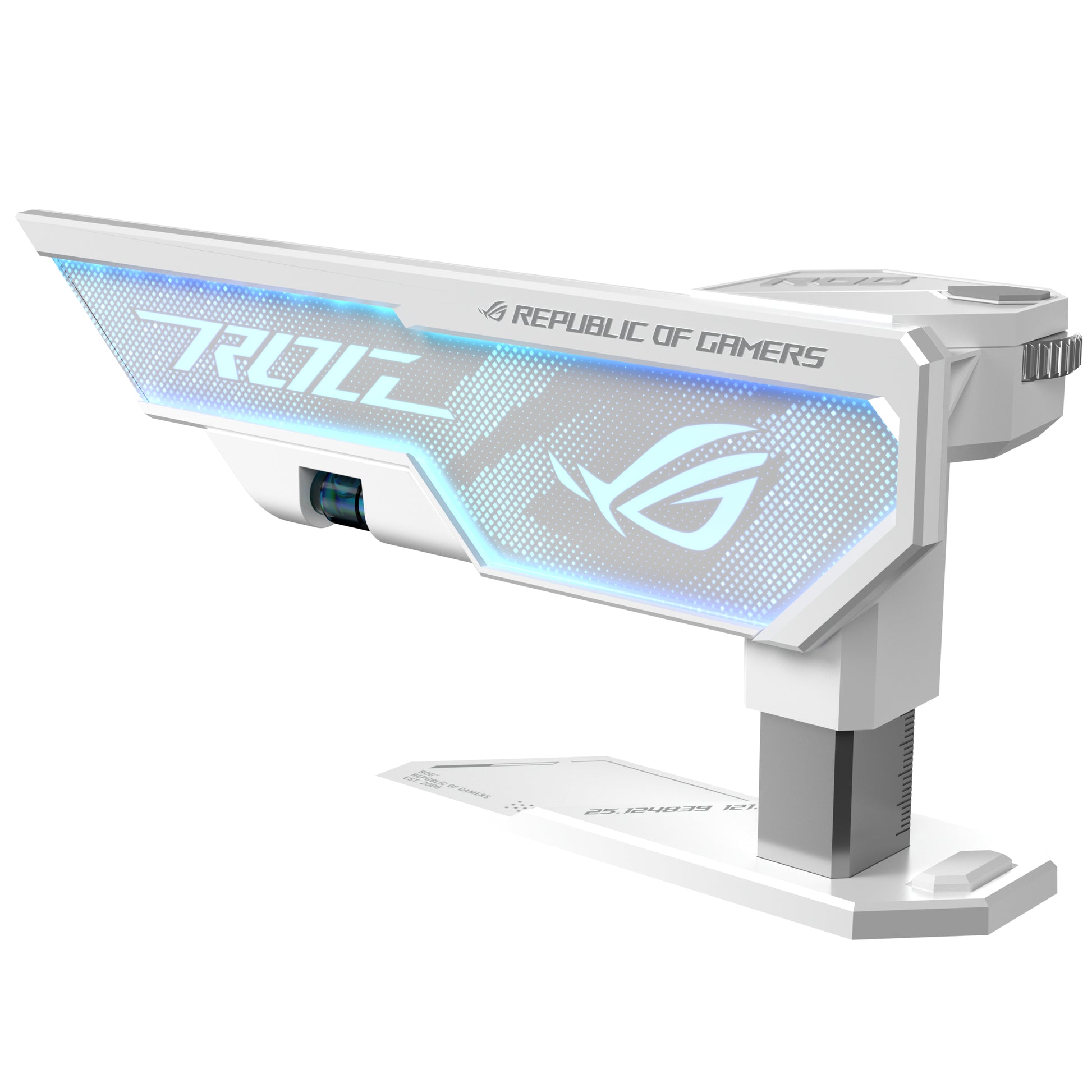 ASUS XH01 ROG HERCULX – Montagehalterung – für NVIDIA GeForce RTX 40-Serie, B 208 mm × T 71 mm × H 46 mm, Weiss
