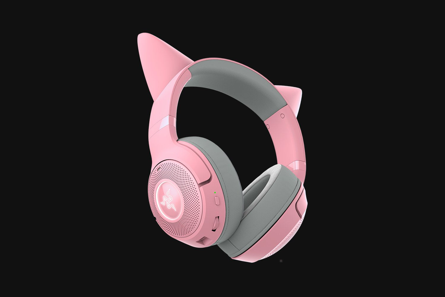 Razer Kraken Kitty BT V2 Quartz Ed. – Gaming-Headset, Over-Ear – Bluetooth 5.2, ANC – Pink – bis 40 h
