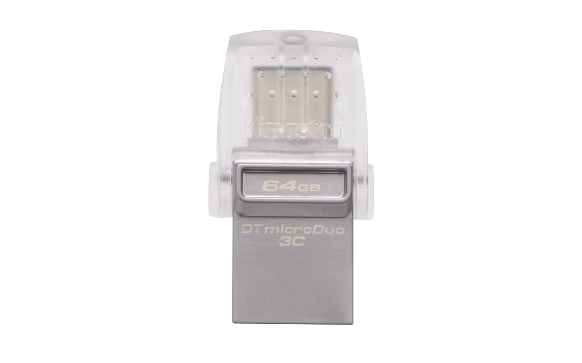 Kingston Technology Kingston DataTraveler microDuo 3C – 64 GB – USB Type-A/Type-C, USB 3.2 Gen 1, 100 MB/s Lesen