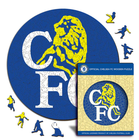 Iconic Puzzles Chelsea FC - Retro Logo – Logikspiel, 1 Spieler, ab 14 Jahren, mehrsprachig