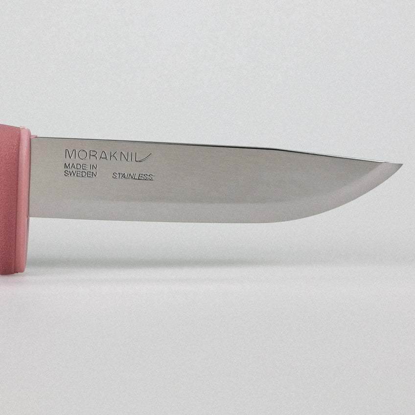 Morakniv Risberg (S) – Outdoormesser 91 mm, Edelstahl, inkl. Scheide, Pink