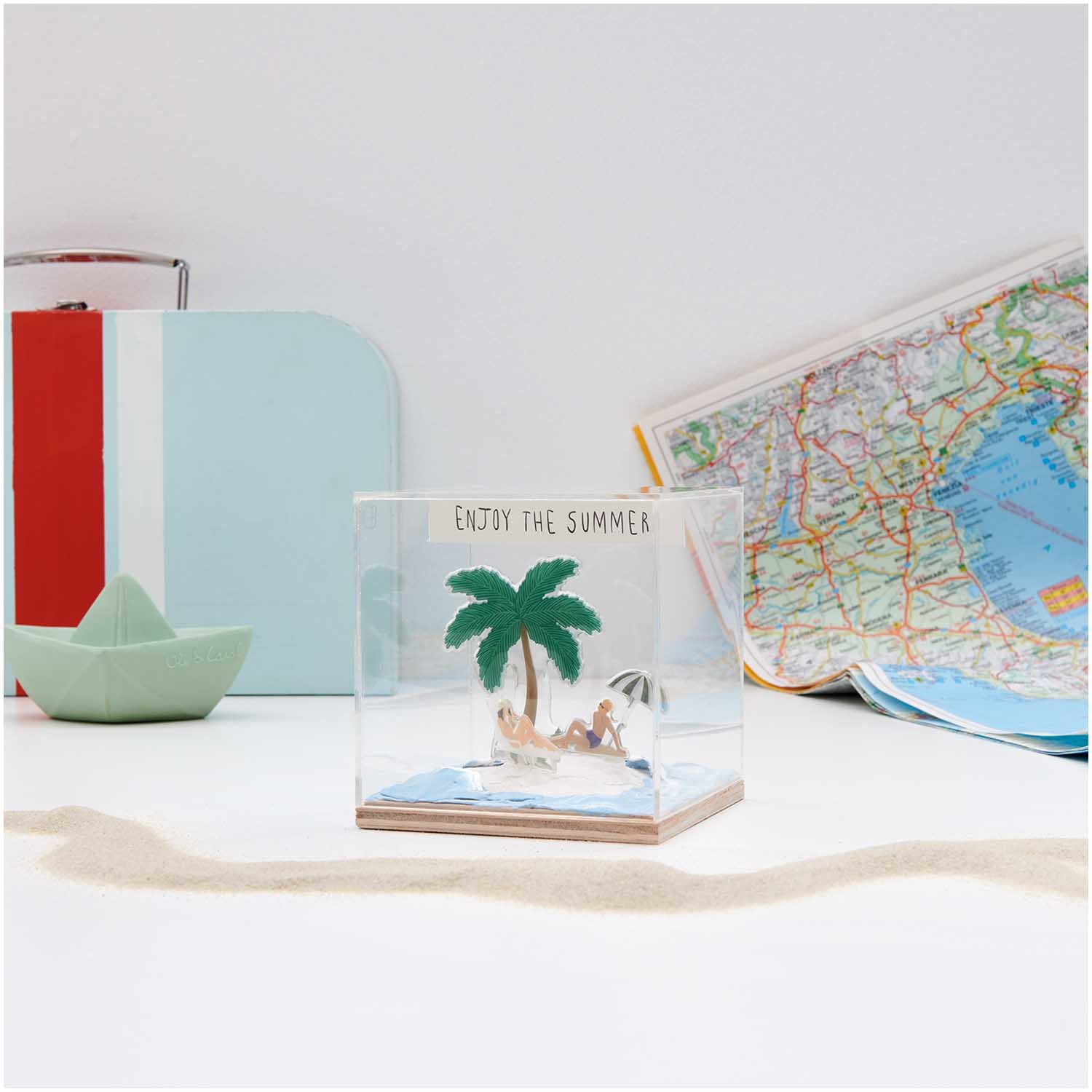 Rico Design Dekohaube – 60 × 65 × 60 mm – Acryl/MDF – Transparent