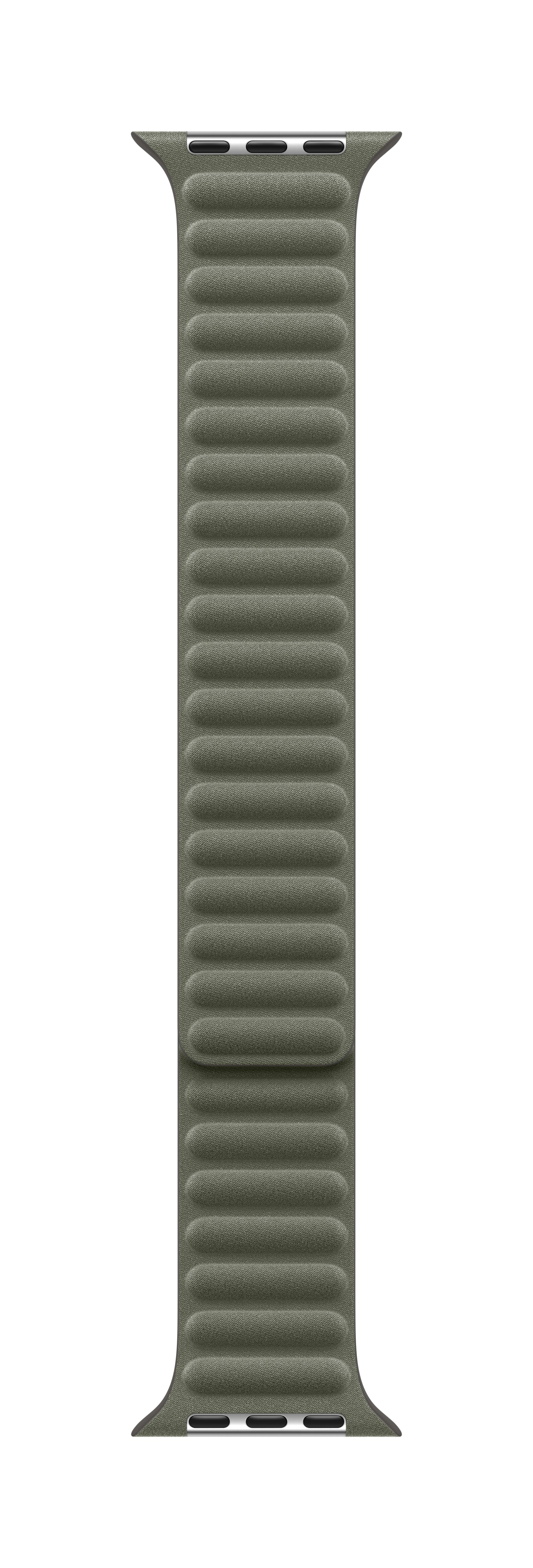 Apple Magnetic Link – Armband – für Apple Watch 46 mm, Salbeigrau, Bandgrösse S/M, Polyester
