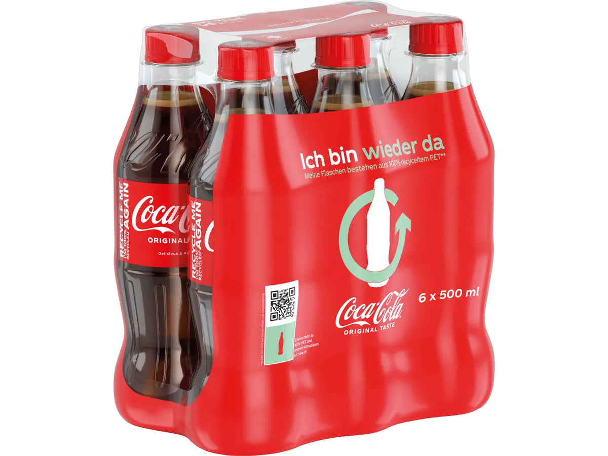 Coca-Cola Original – 6 × 5 dl