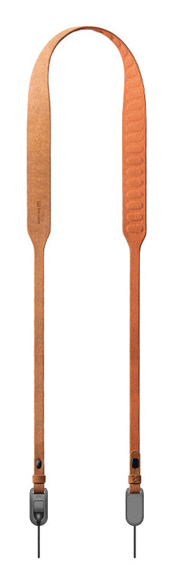 PGYTECH Air L (P-CB-287) Schultergurt – 120–140 cm, 30 mm, Stoff/TPE – Cognac – für Digitalkamera