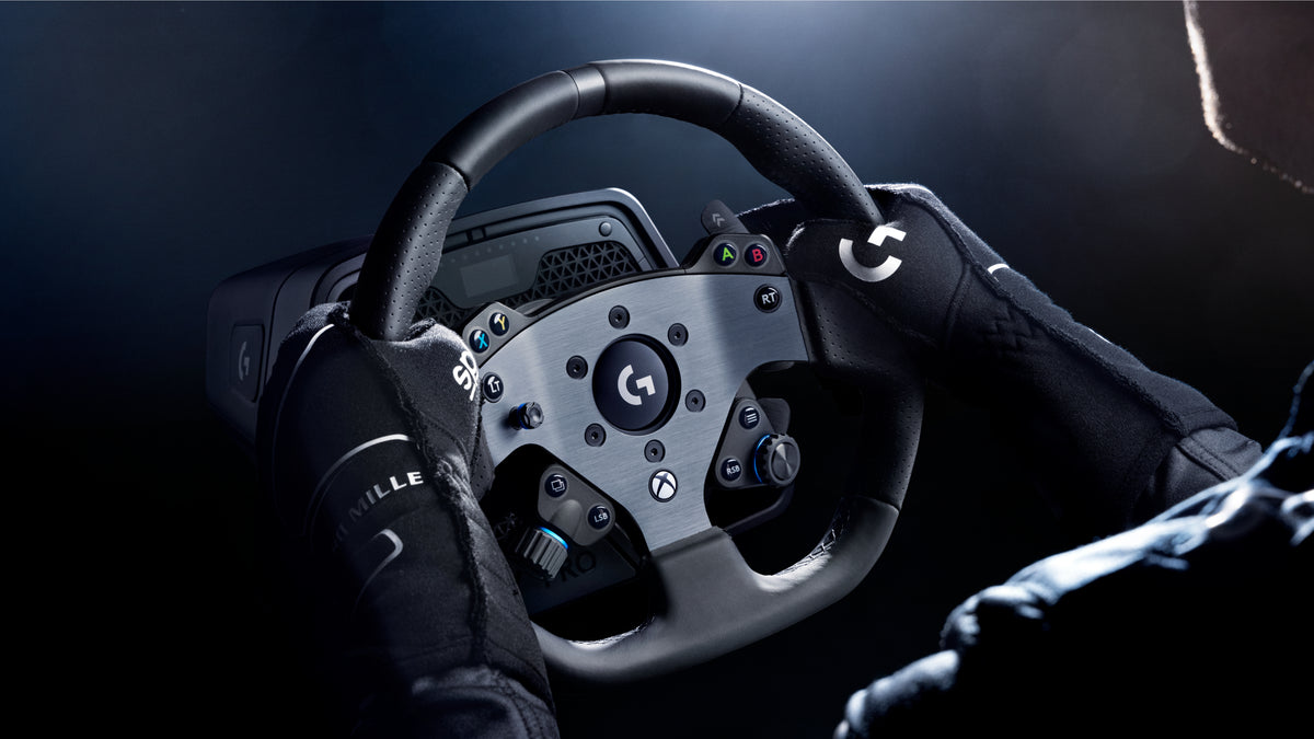 Logitech G PRO Wheel – Joystick – Kraft-Rückmeldung, USB (kabelgebunden), USB-A, Schwarz – für PC & Xbox