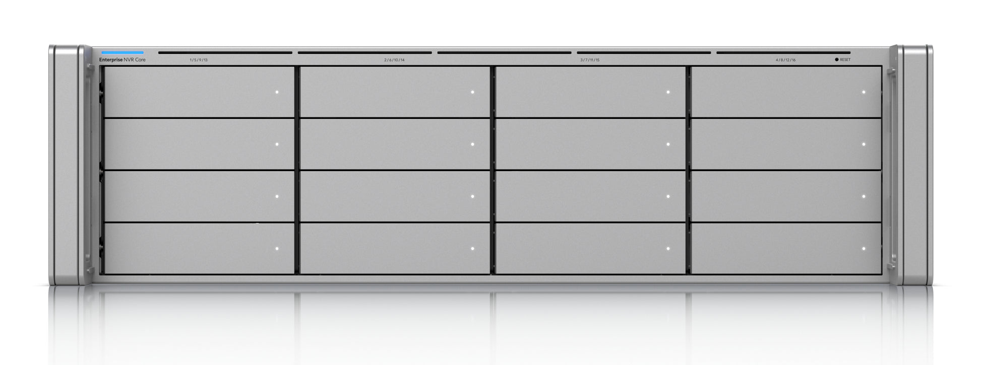 Ubiquiti UniFi ENVR-CORE Rack 3U – 4K – 500 Kanäle – 16 Laufwerksschächte (SATA)