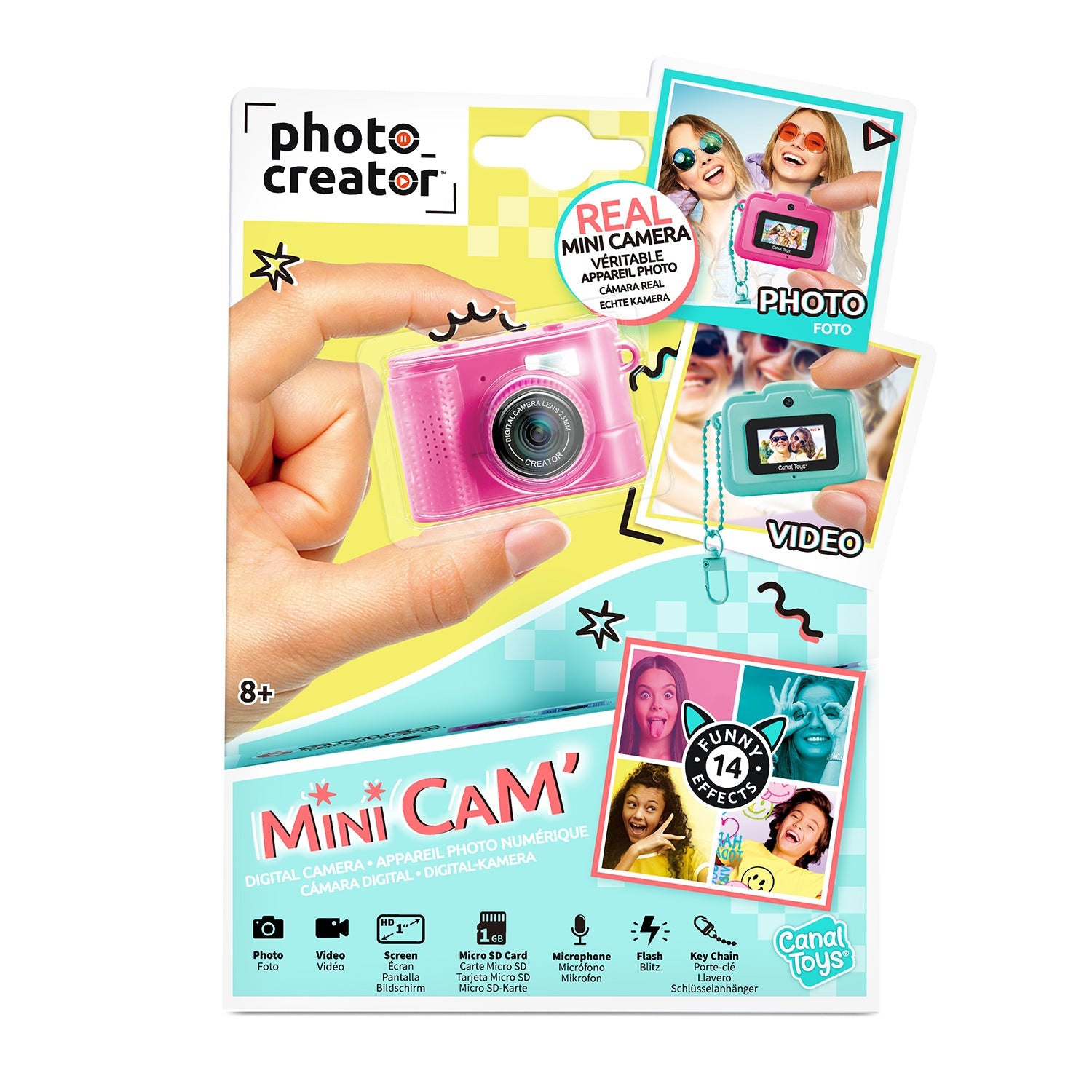 Canal Toys Mini CamDigital Kamera – 1,92 MP, mehrfarbig