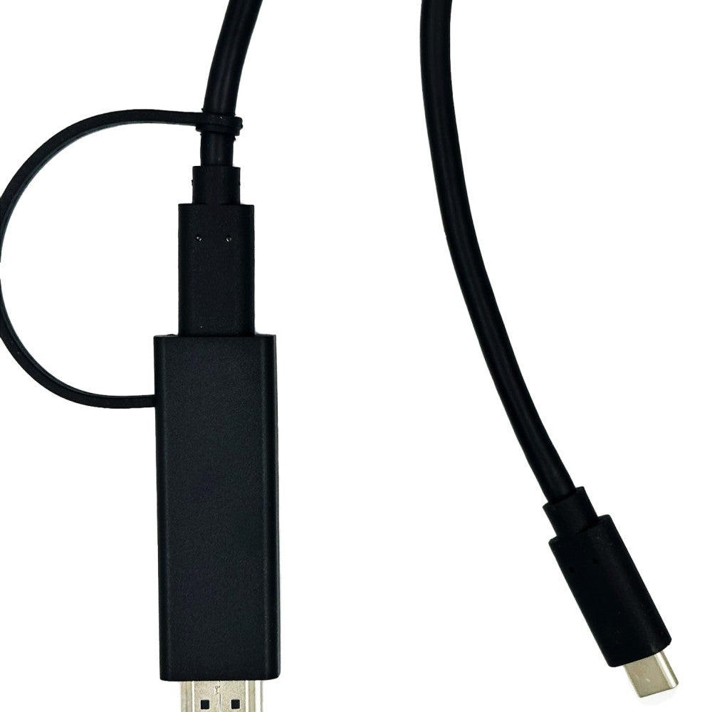 Yealink CB-MTOUCH-USBC Kabel HDMI zu USB-C – 1,2 m, für MTouch Plus/MTouch E2, Schwarz