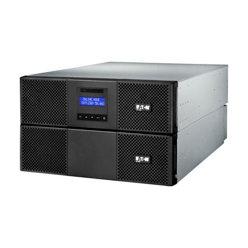Eaton 9E 11000i – USV, Online-Doppelwandler, 11 kVA/10 kW, 1-phasig, Rack 6U, Schwarz