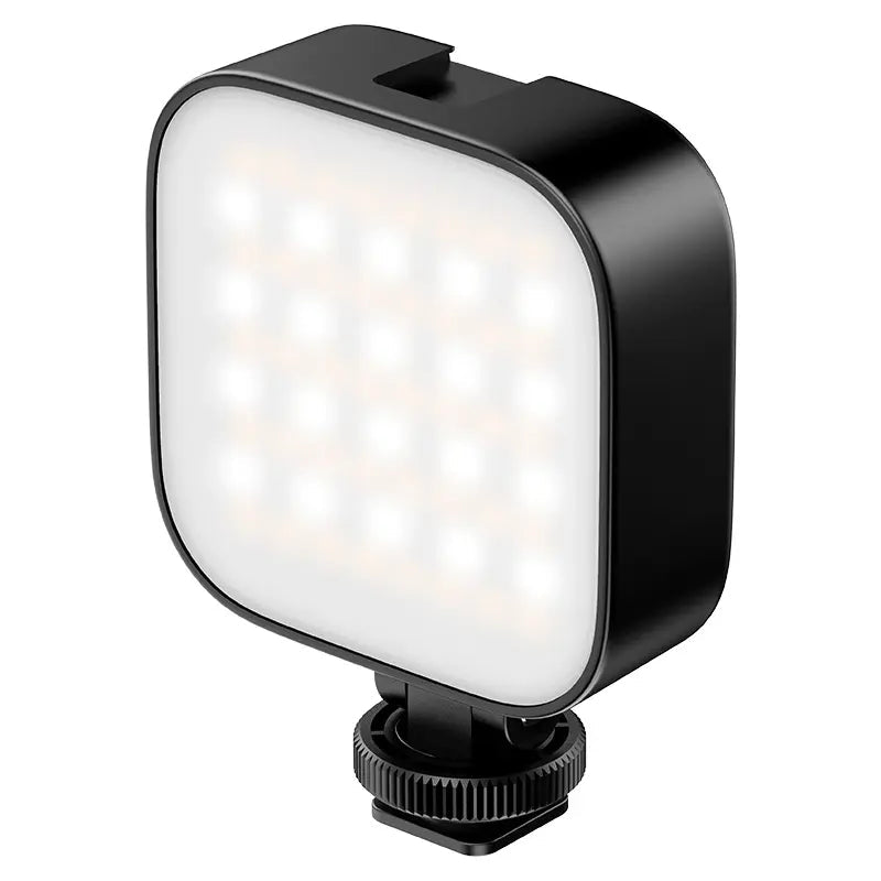 Ulanzi U60 LED-Videolicht – RGB, 2500–9000 K, dimmbar – für Cold-Shoe-Kameras, Stative (1/4"), Smartphones
