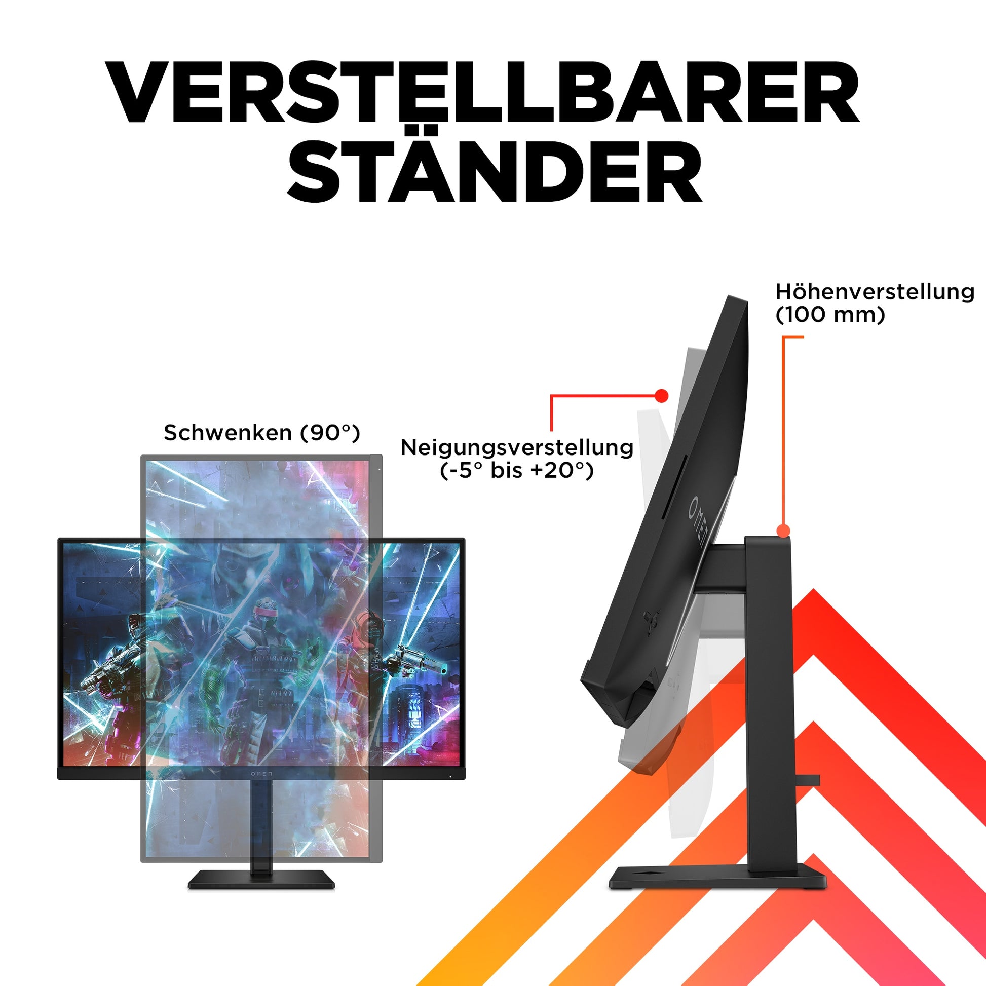 HP OMEN 27S – Monitor, 27", 1920 × 1080 (Full HD), LCD, Schwarz