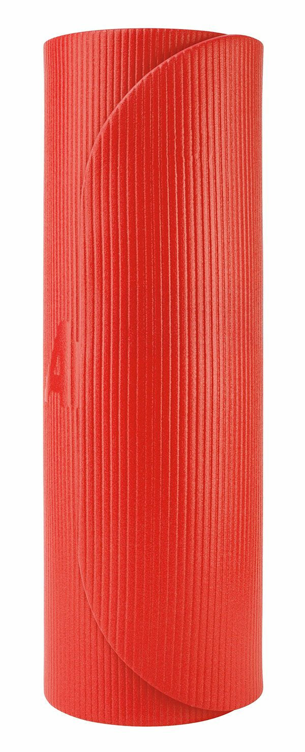 Airex Trainingsmatte Coronella 200 – stossabsorbierend, klappbar – 60 × 200 × 1,5 cm – rot – Schaumstoff