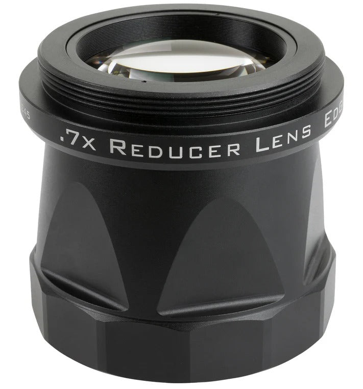 Celestron 94245 Reduktionslinse 0,7× für 925 Edge – Aluminium, Vollbeschichtung – Schwarz