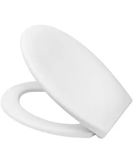 Diaqua Race – Toilettensitz – Duroplast, weiss matt, mit Absenkautomatik, 37,1 × 45,3 cm