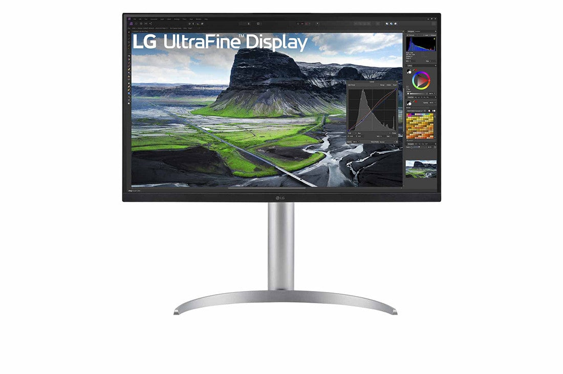 LG 27UQ850V-W – 27", 3840 × 2160 (4K), IPS, USB-C 90 W, DisplayHDR 400