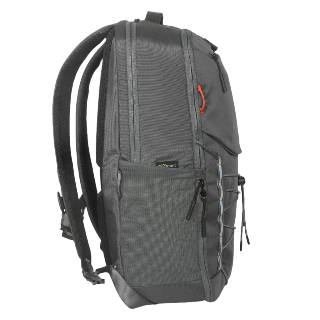 Targus Notebook-Rucksack Work+Play Trio – für 16", 20 l, aus recyceltem Material – Grau, 295 × 470 × 130 mm
