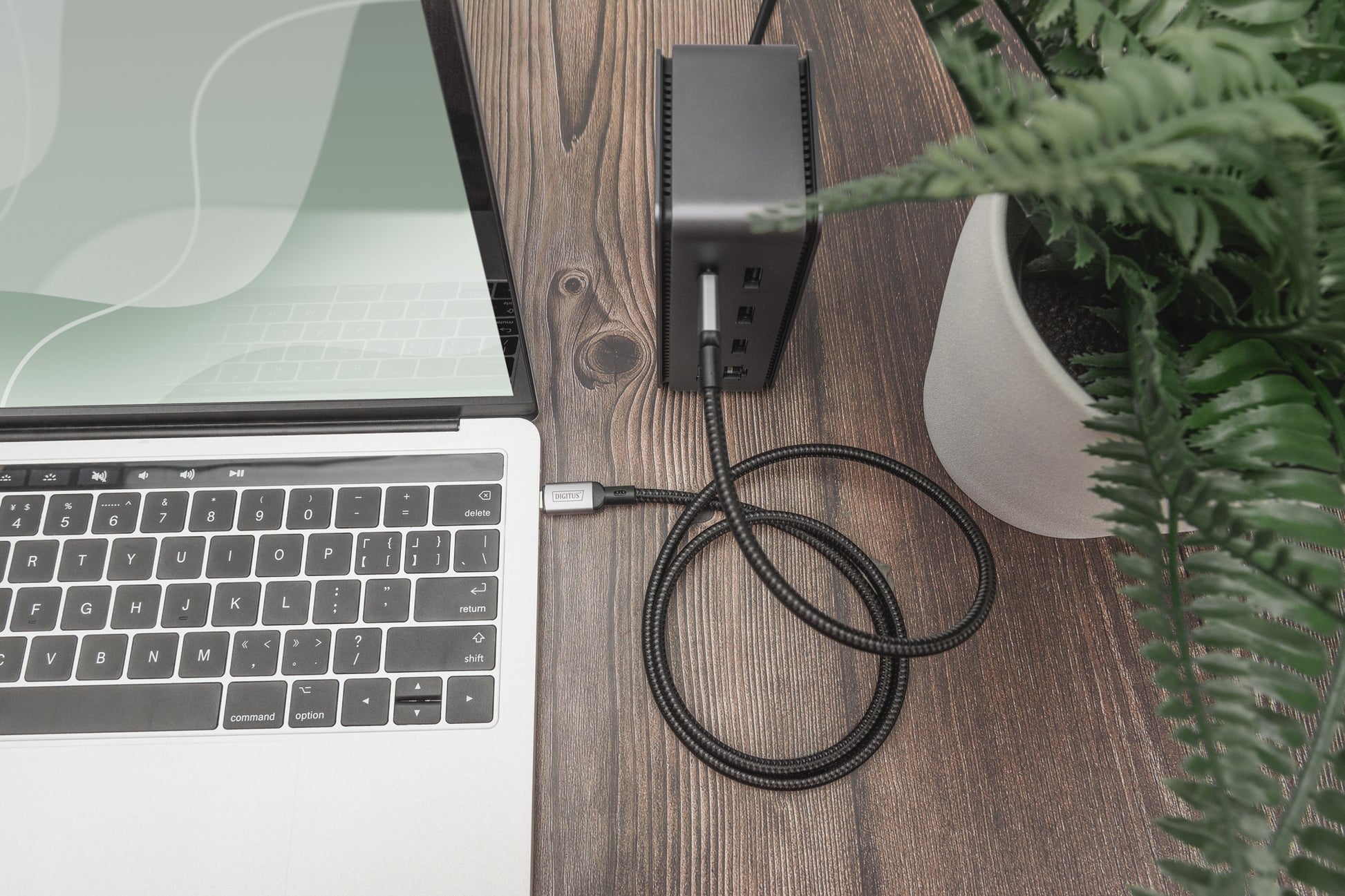 Digitus USB-Kabel, USB-C, 3 m, USB4