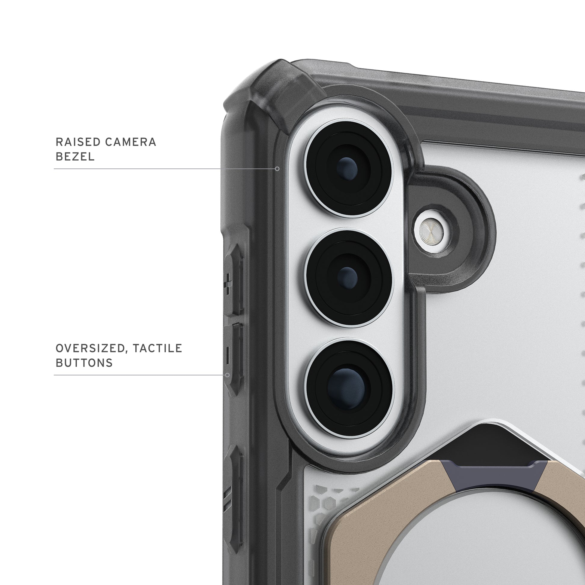 Urban Armor Gear UAG Plasma XTE Backcover – für Samsung Galaxy S26, mit Ständer, Kunststoff, Titan, bis 6 m Sturzsicher