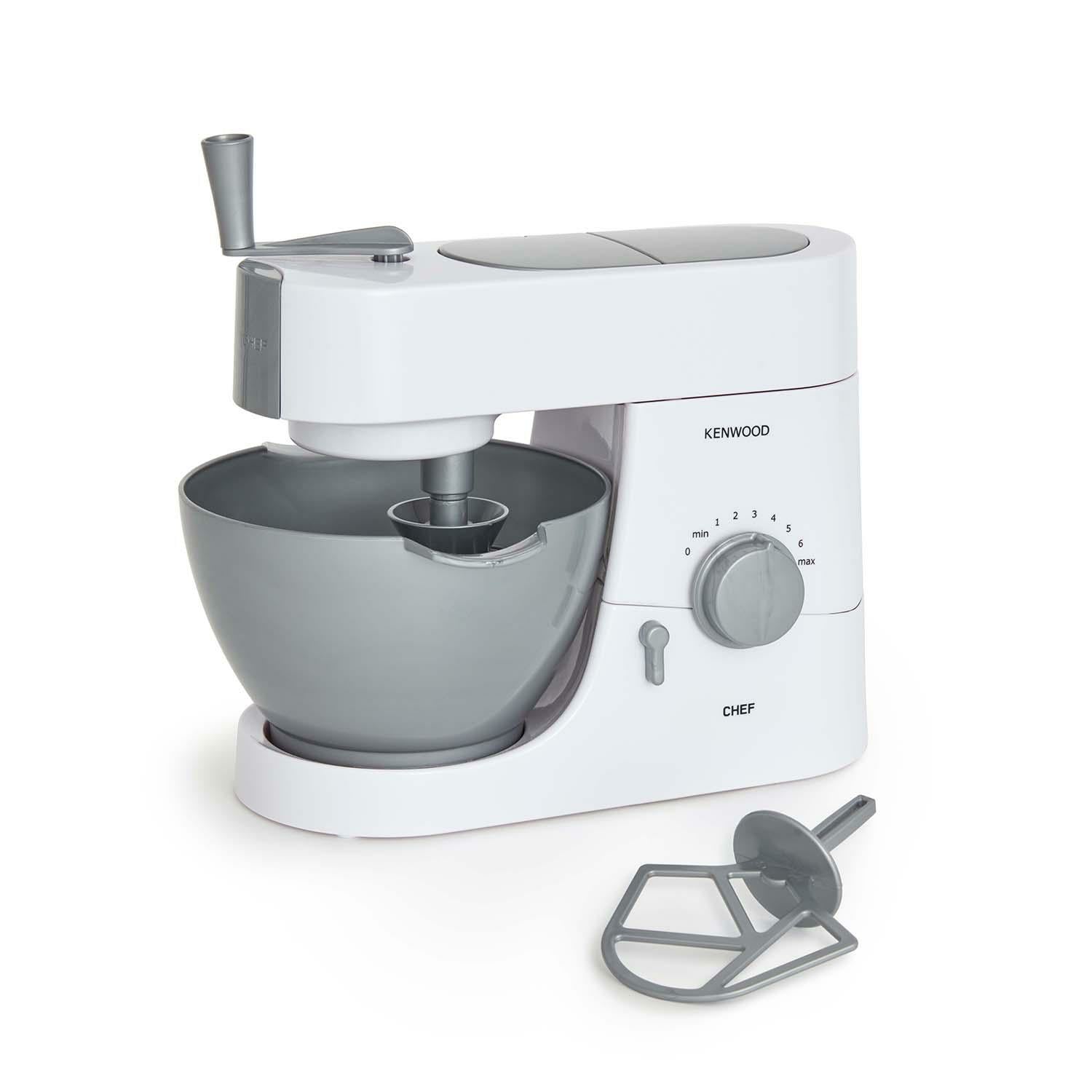 Casdon Spielzeug-Mixer – 2 Batterien (AA) – 15,5 × 19,5 × 26,0 cm – ab 3 J. – Kunststoff, grau/weiss