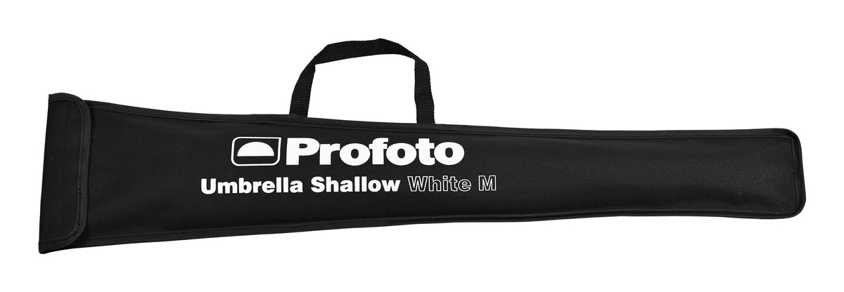 Profoto Flacher Weiss M Blitzschirm – 105 cm, Tiefe 280 mm – Weiss