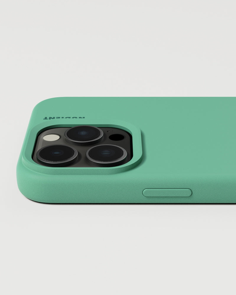 Nudient Backcover – für Apple iPhone 15 Pro Max, Silikon, Mintgrün