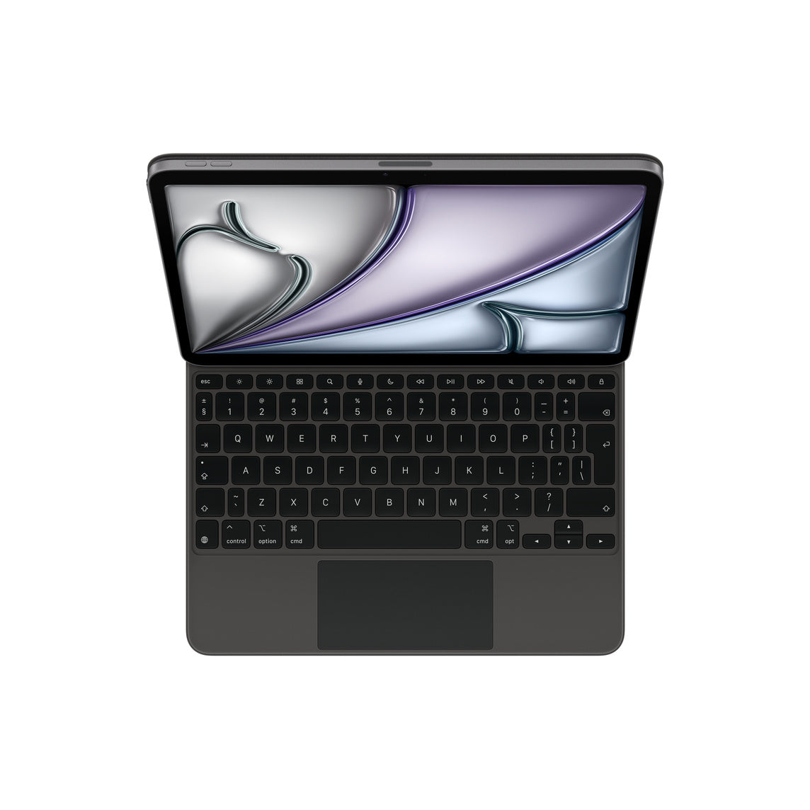 Apple Magic Keyboard – Docking-Tastatur mit Trackpad – USB-C Ladeport – Schwarz – für iPad Air 11"