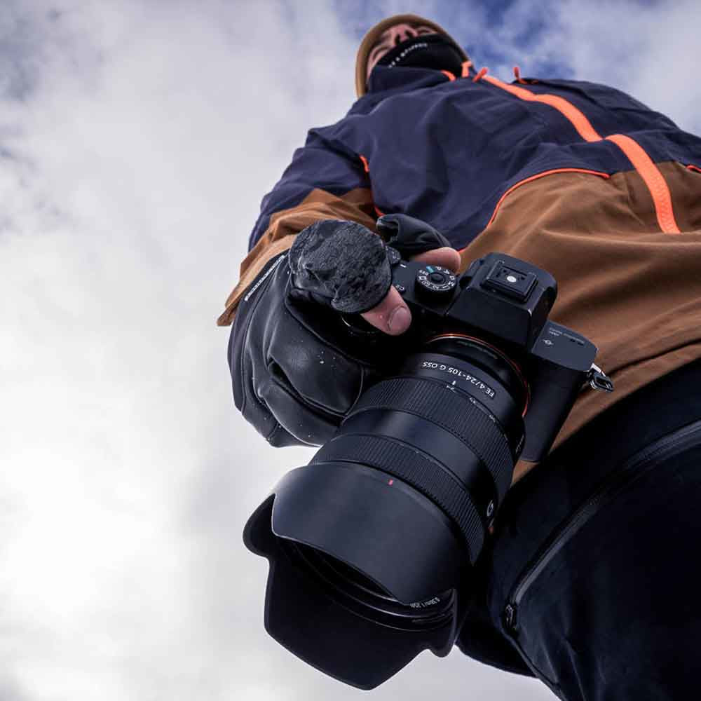 Vallerret Photography Gloves Vallerret Tinden Handschuhe – Grösse XXL, Echtes Leder, magnetische Fingerspitzen – Schwarz