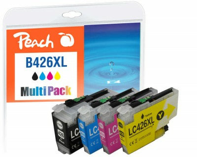 Peach Tintenpatronen-Multipack Gelb, Kompatibel – für Brother MFC-J 4335 DW, MFC-J 4340 DW, MFC-J 4535 DW