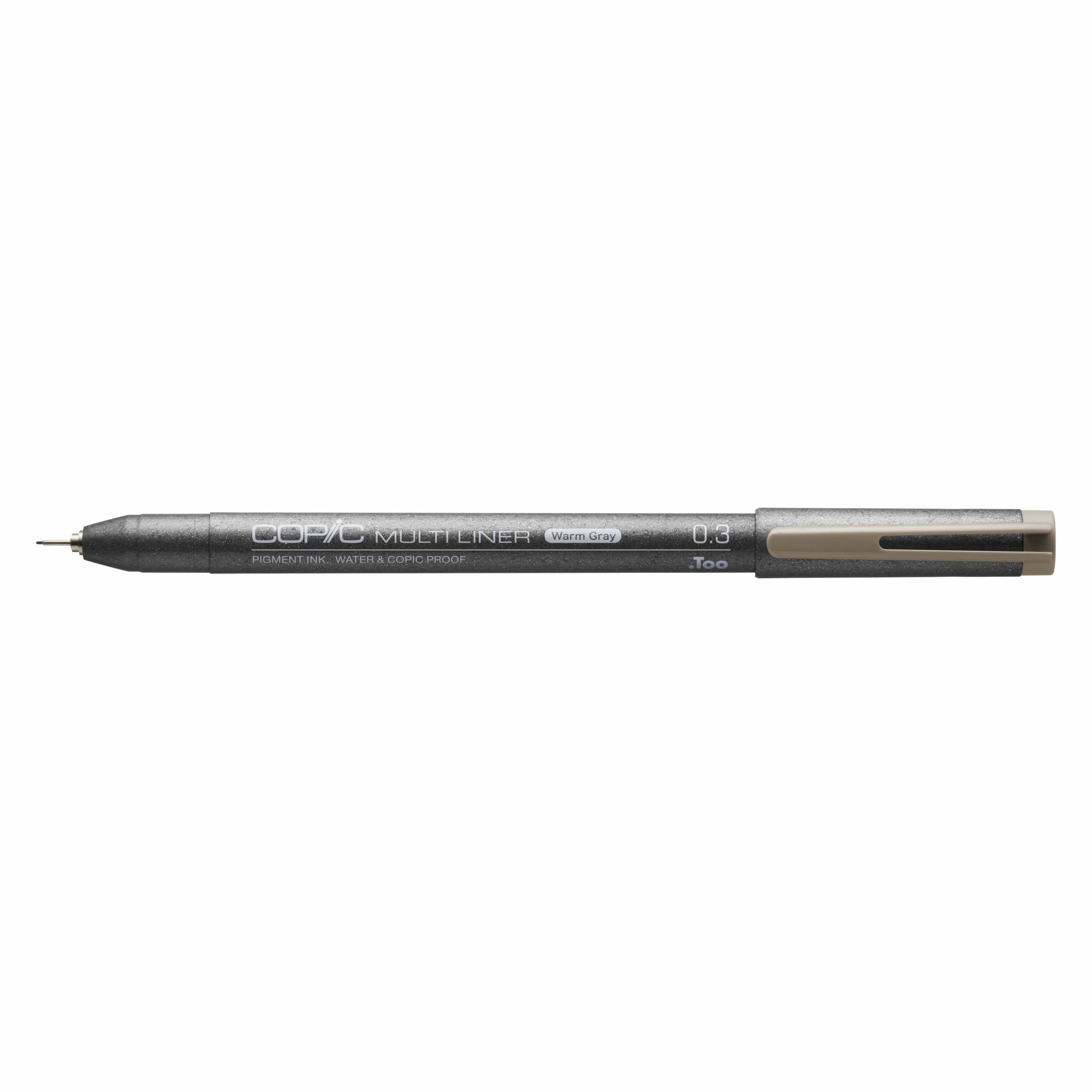 Copic Multiliner Fineliner – 0,1 mm, warmes Grau, 1 Stk., wasserfest