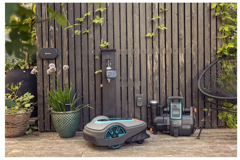 Gardena smart Gateway – Smart-Hub/Bridge – WLAN, LAN (1× RJ‑45), 2,4 GHz – für GARDENA smart App
