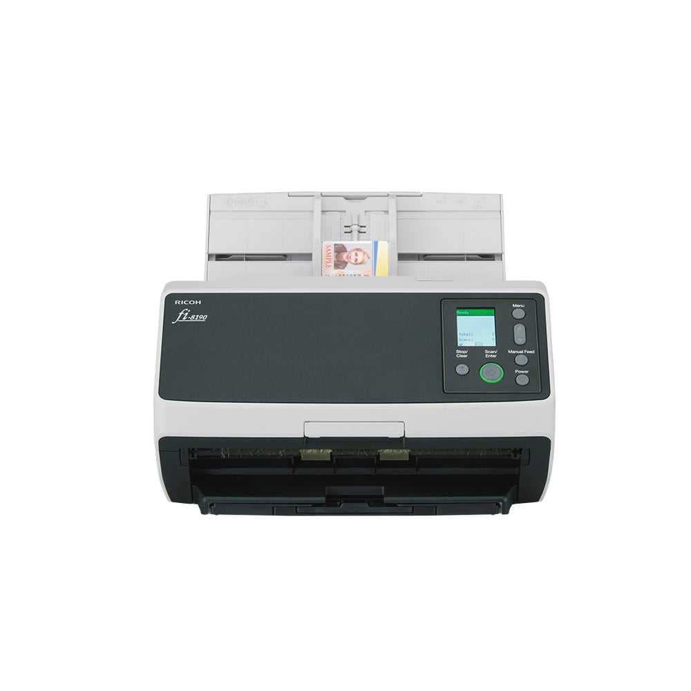 Ricoh fi-8190 – A4, 600 × 600 dpi, ADF + Scanner mit manueller Zuführung