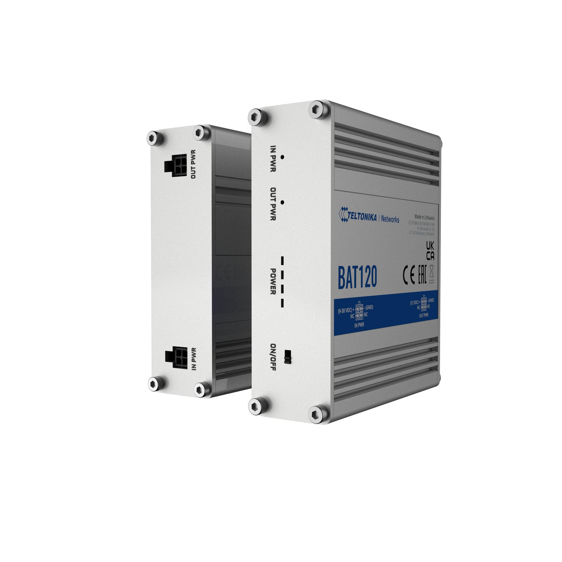Teltonika BAT120 USV 22 W Line-Interaktiv – Kompakt – für RUT2xx, RUT95x und andere