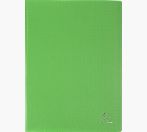 Exacompta Sichtbuch 8550E, für A4, 50 Hüllen – Polypropylen (PP) – mehrfarbig, 12er-Pack