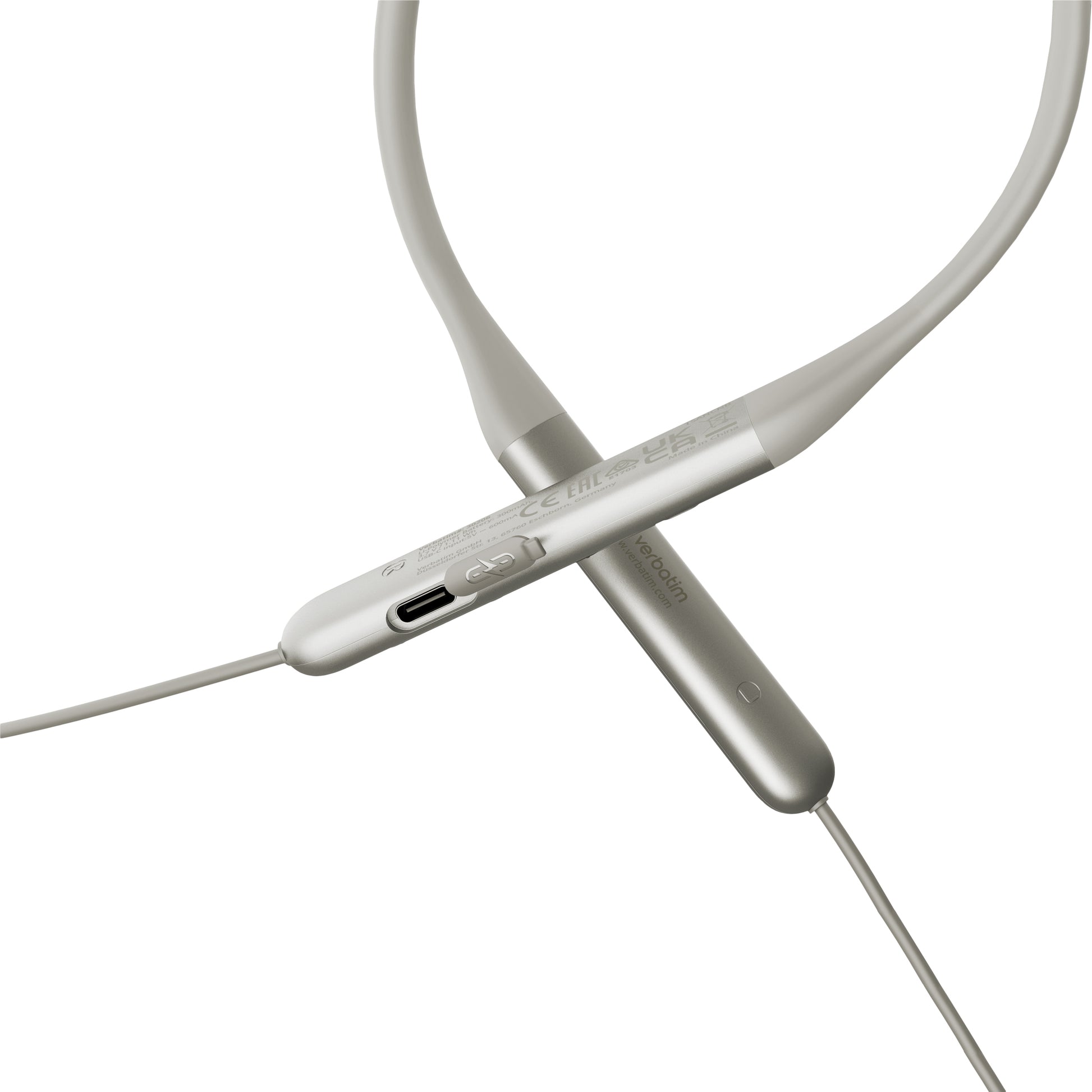 Verbatim TruSound ANC In-Ear Kopfhörer – BT 5.4, ANC, Grau