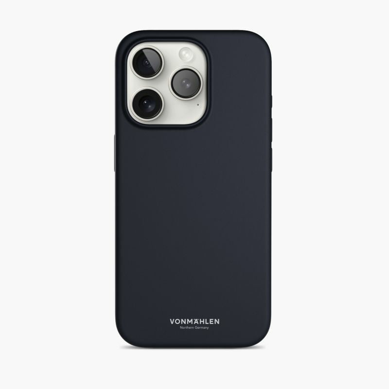 Vonmählen Backcover – für Apple iPhone 15 Pro Max, MagSafe, Silikon, Dunkelblau