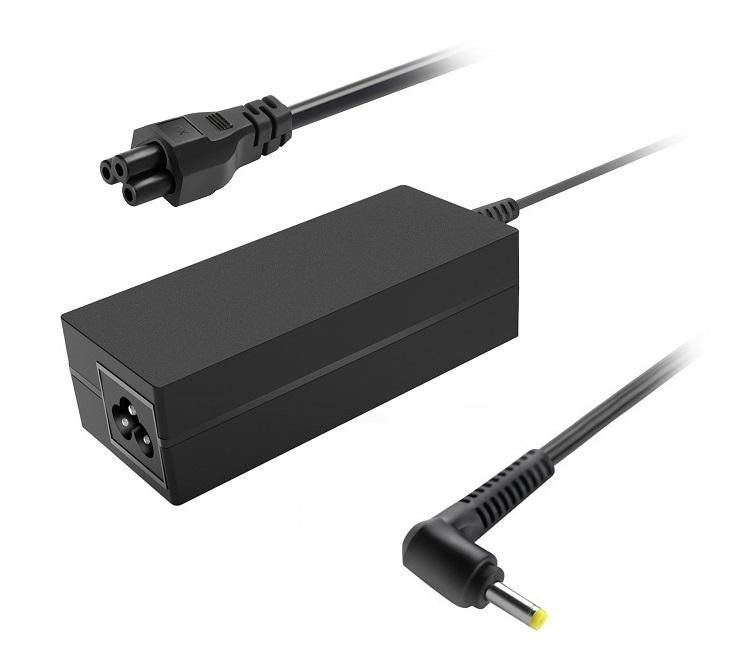 CoreParts Netzteil 90 W – 19 V, Stecker 4,0×1,7 mm – inkl. EU-Netzkabel – für HP – schwarz