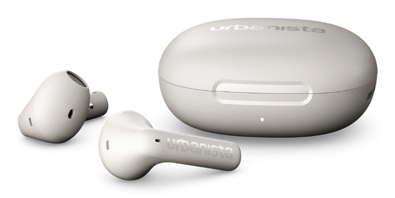 Urbanista Santa Monica – True Wireless In-Ear Kopfhörer – Bluetooth, ANC – Weiss – bis 24 h