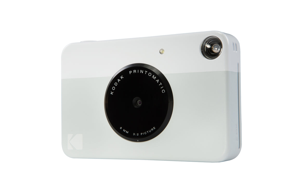 Kodak Printomatic – Kompaktkamera, Fotopapier 50,8×76,2 mm, akkubetrieben, grau