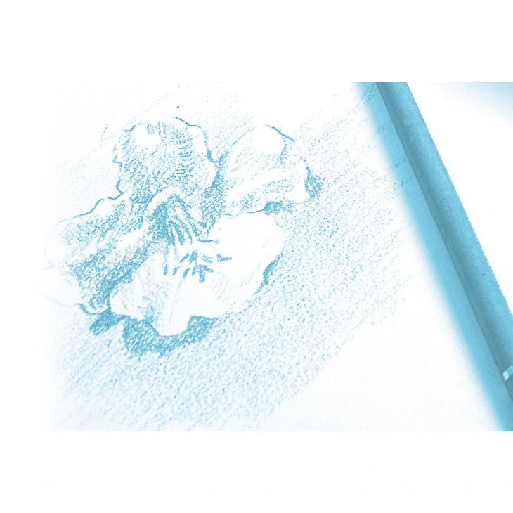 Clairefontaine Zeichenpapierblock – A3 quer, 160 g/m², Weiss, 20 Blatt, für Trockentechniken – PEFC