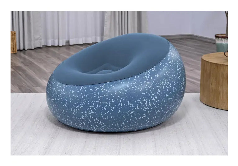 Bestway Inflate Beistelltisch 75154 – 122 × 122 × 66 cm – Vinyl (PVC) – Blau – mit Flickzeug