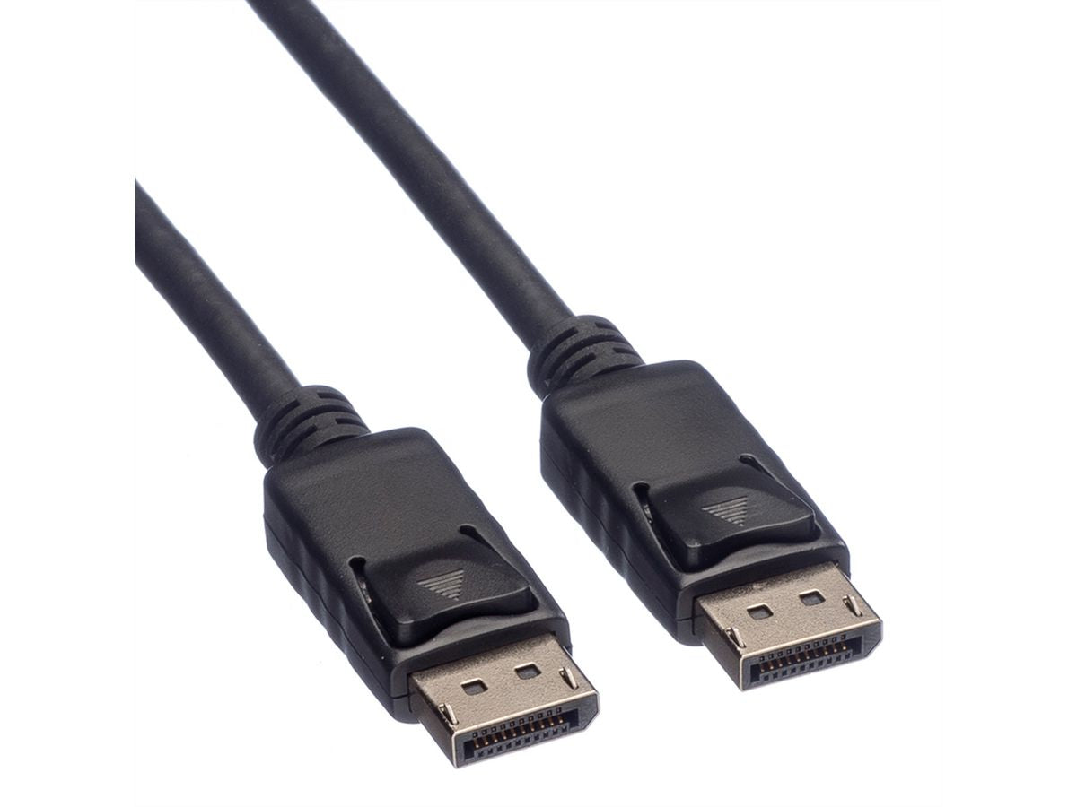 ROLINE GREEN DisplayPort Kabel – DP 1.2 – 4K 60 Hz – 1 m