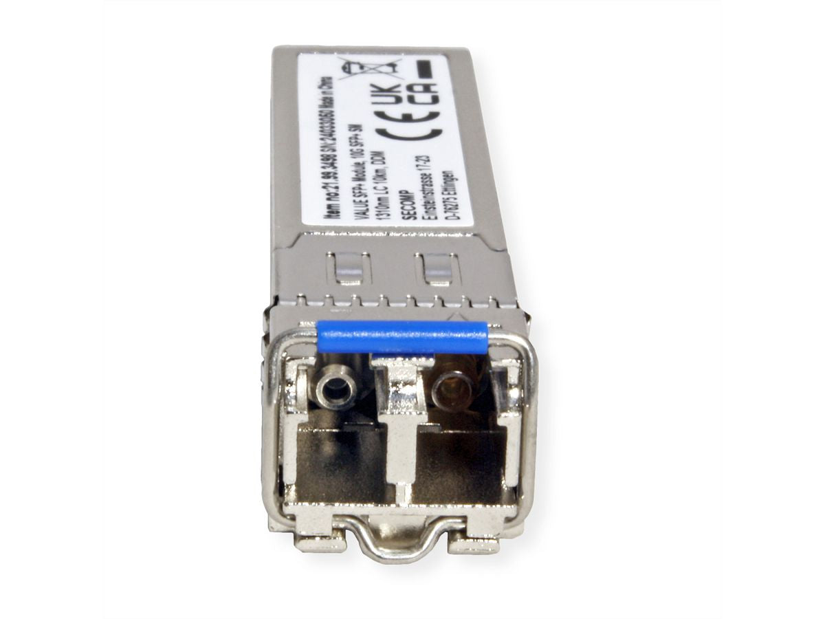 VALUE 21.99.3498 – SFP+ Transceiver – 10 Gbit/s, Single-Mode, LC, 10 000 m, 1310 nm