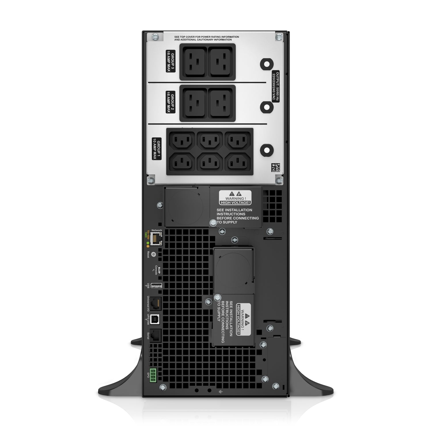 APC SRT6KXLI USV 6 kVA/6000 W Online – Rack/Tower – C13, C19, Eingang festverdrahtet
