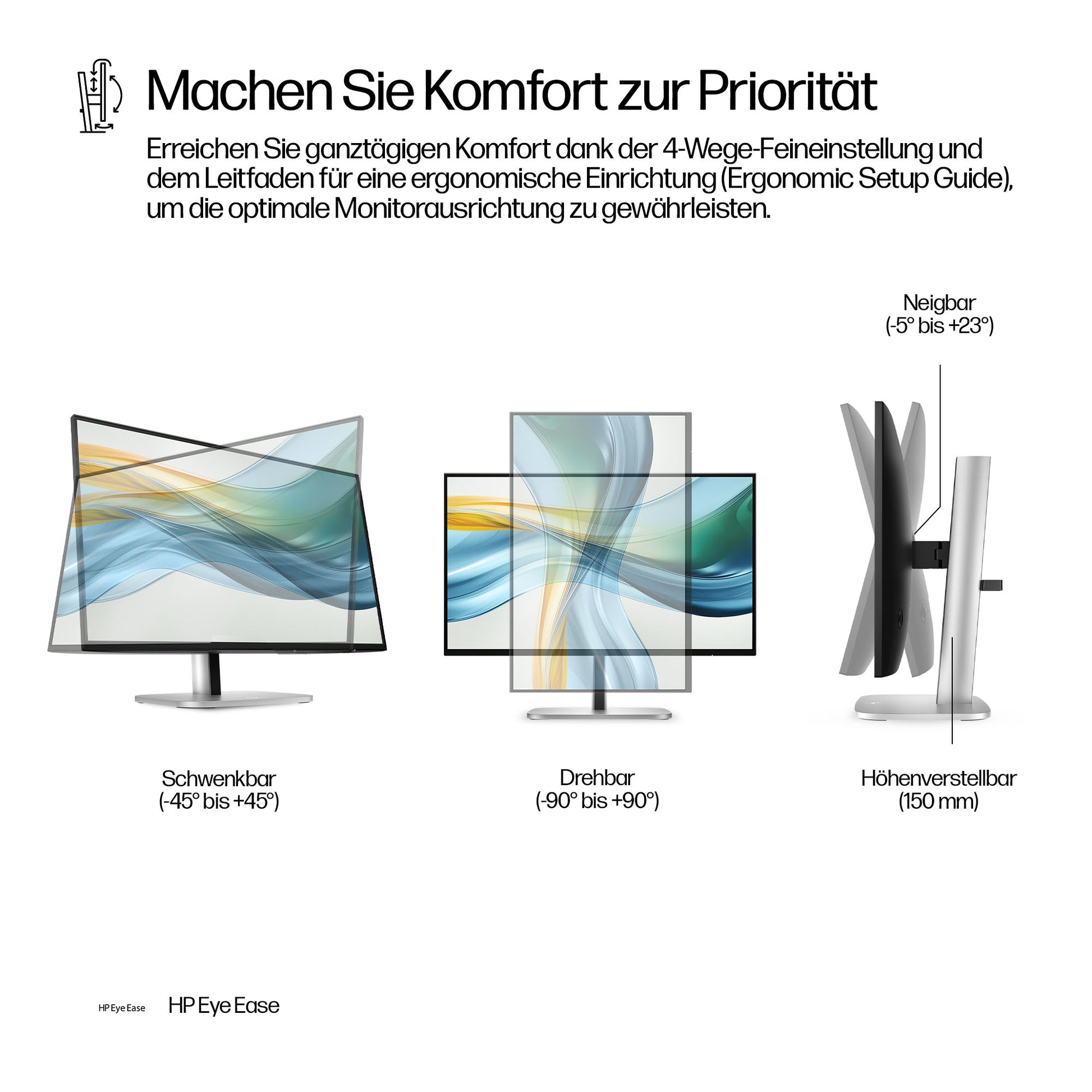 HP S5 PRO 524PU – Monitor, 1920 × 1080 (Full HD), USB-C