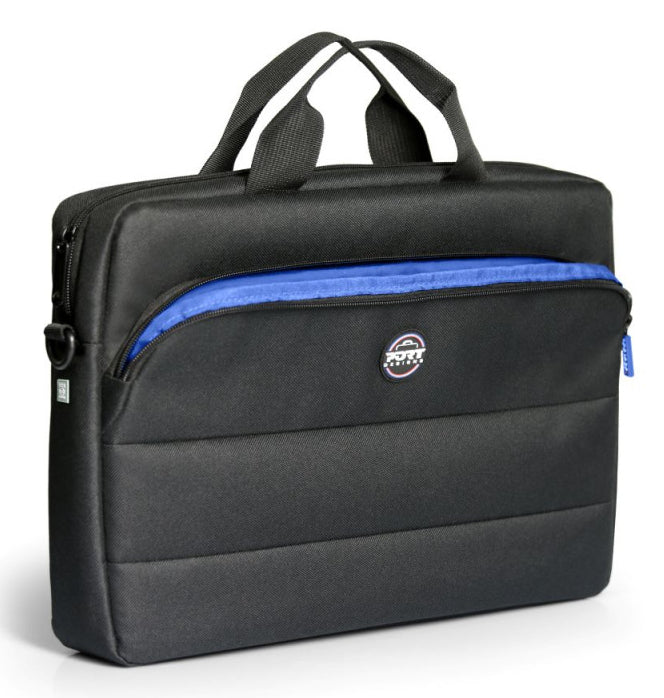 Port Designs Notebook-Tasche für Notebooks bis 17,3" – Gepolstert – Schwarz
