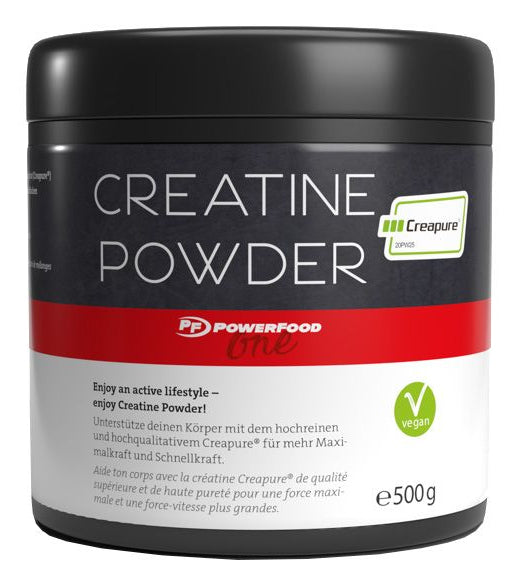 PowerFood Kreatinmonohydrat Pulver Neutral – laktosefrei – 500 g