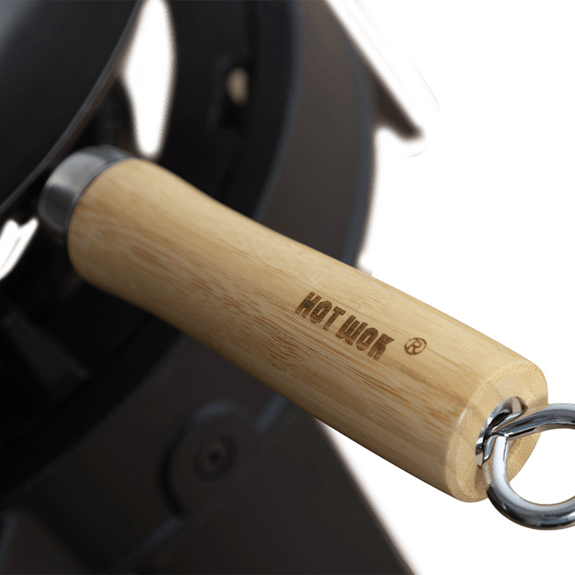 Hot Wok Fonduepfanne HW3731 – Ø 35 cm, Karbonstahl, Teflonbeschichtet, Schwarz