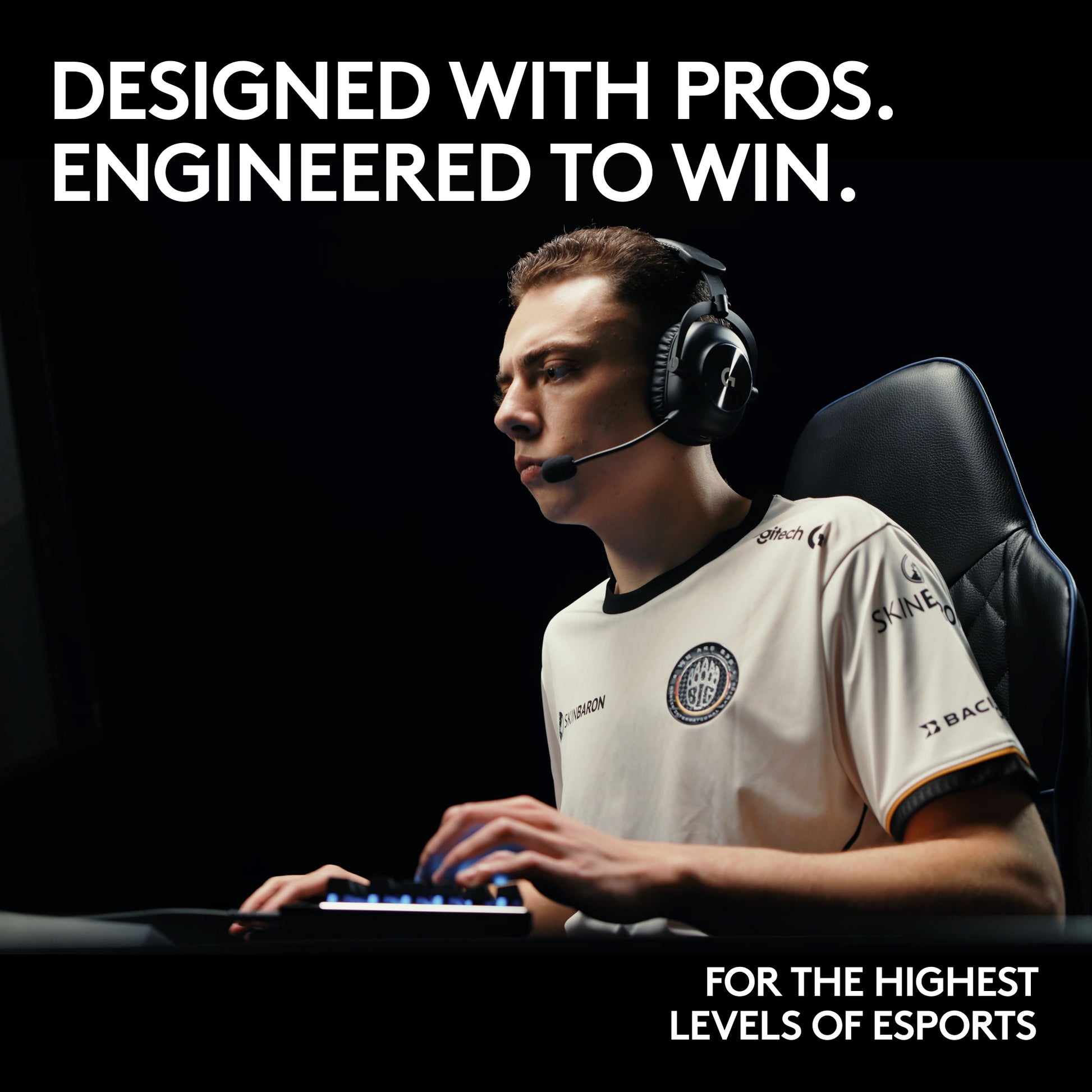 Logitech G PRO X 2 LIGHTSPEED Gaming-Headset – Over-Ear, Stereo, Kabel + BT, mit USB-A-Dongle, Magenta